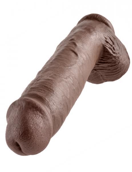 King Cock 11in Cock - Brown - Dildos - www.Coyha.com