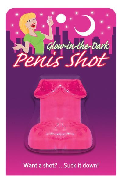 Glow In The Dark Penis Shot Glass Pink - Extras - www.Coyha.com