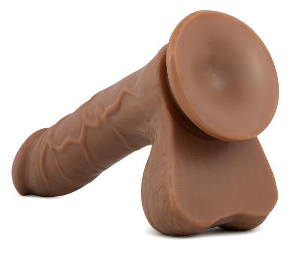 X5 Grinder Latin Realistic Dildo Brown - Dildos - www.Coyha.com