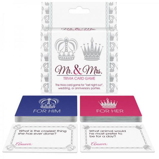 Mr. And Mrs. Trivia Card Game - Extras - www.Coyha.com