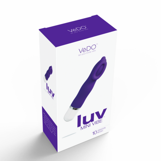 Luv Mini Vibe Into You Indigo Purple - Vibrators - www.Coyha.com