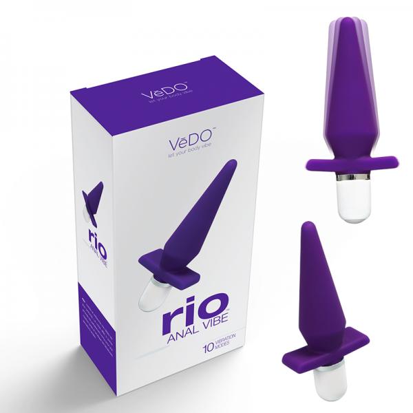 Vedo Rio Anal Vibe Into You Indigo - Anal Toys - www.Coyha.com