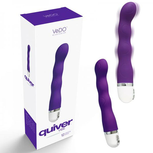 Vedo Quiver Mini Vibe Into You Indigo - Vibrators - www.Coyha.com