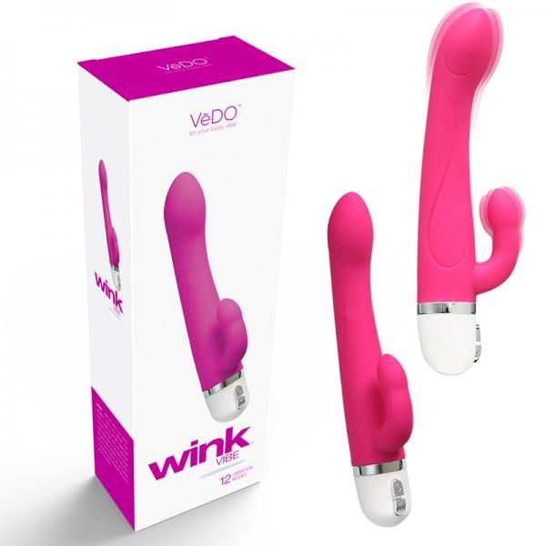 Vedo Wink Mini Vibe Hot In Bed Pink - Vibrators - www.Coyha.com