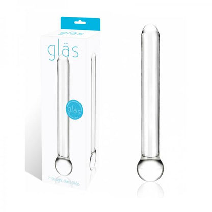 Glas 7 inches Straight Glass Dildo Clear - Dildos - www.Coyha.com