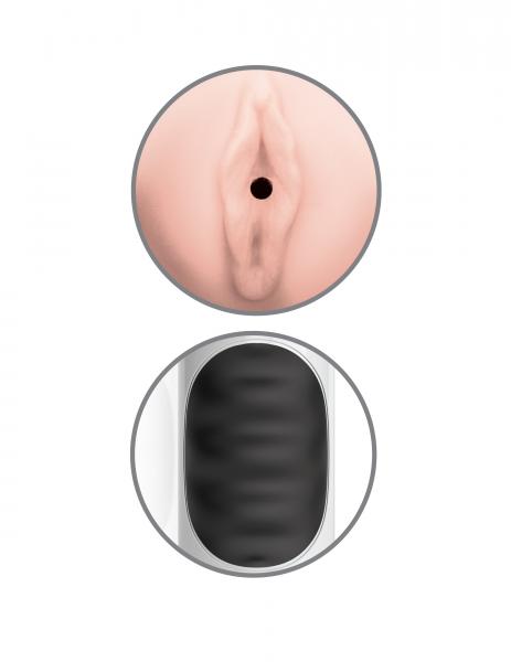 Mega Grip Squeezable Vibrating Strokers Pussy - Men's Toys - www.Coyha.com