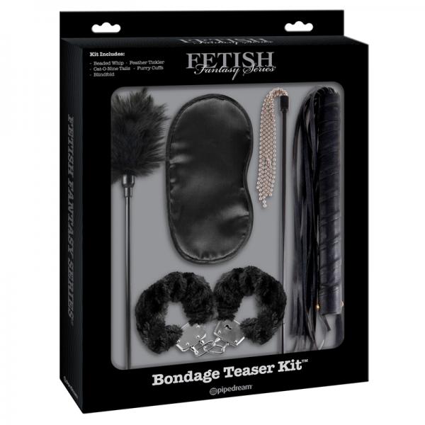 Fetish Fantasy Bondage Teaser Kit Black - Bondage - www.Coyha.com