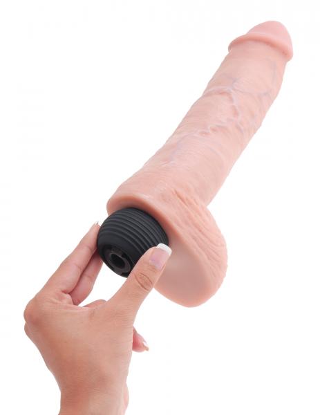 King Cock 8 inches Squirting C*ck Balls Beige - Dildos - www.Coyha.com