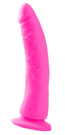 Neon Slim 7 Pink Realistic Dildo - Dildos - www.Coyha.com