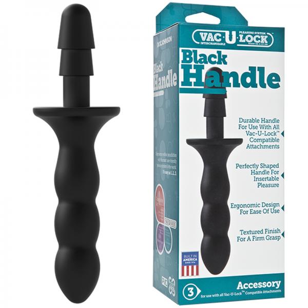 Vac-U-Lock Black Handle - Dildos - www.Coyha.com