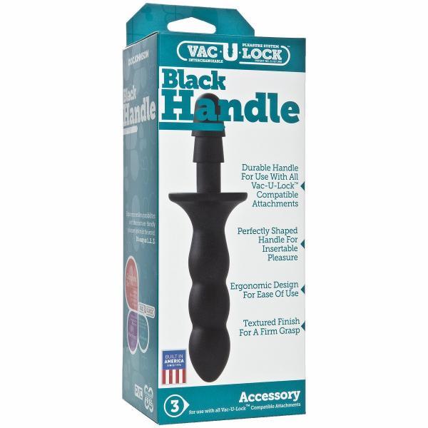 Vac-U-Lock Black Handle - Dildos - www.Coyha.com