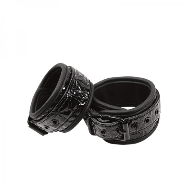 Sinful Black Wrist Cuffs - Bondage - www.Coyha.com