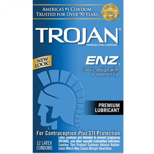 Trojan-enz Lubricated Condoms - Extras - www.Coyha.com