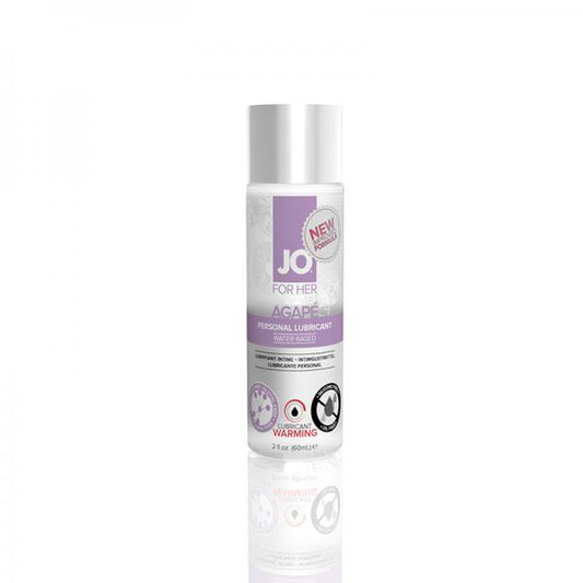 Jo Natural Agape Lubricant Warming 2oz - Lubes & Lotions - www.Coyha.com