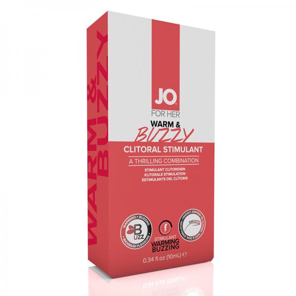 Jo Warm & Buzzy - Original - Stimulant (water-based) 0.34 Fl Oz / 10 Ml - Lubes & Lotions - www.Coyha.com