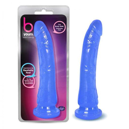 Sweet N Hard #6 Dong With Suction Cup Blue Dildos - www.Coyha.com