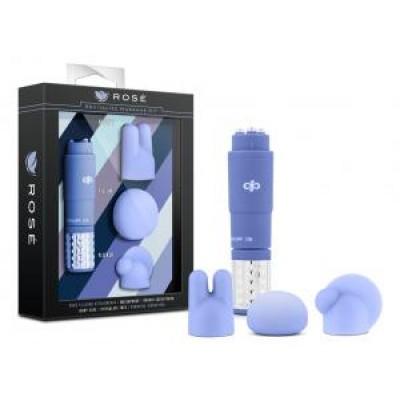 Revitalize Massage Kit with 3 Silicone Attachments Purple - Vibrators - www.Coyha.com