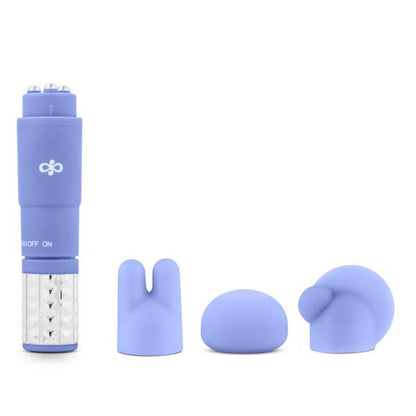 Revitalize Massage Kit with 3 Silicone Attachments Purple - Vibrators - www.Coyha.com