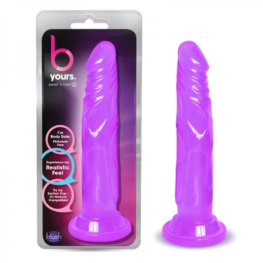 Sweet N Hard 5 Purple Realistic Dildo - Dildos - www.Coyha.com