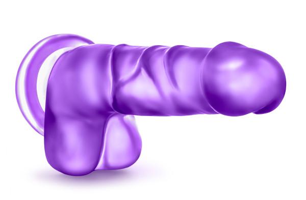 Sweet N Hard 4 Dong Suction Cup & Balls Purple - Dildos - www.Coyha.com