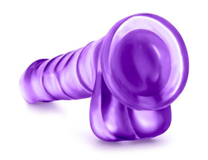 Sweet N Hard 4 Dong Suction Cup & Balls Purple - Dildos - www.Coyha.com