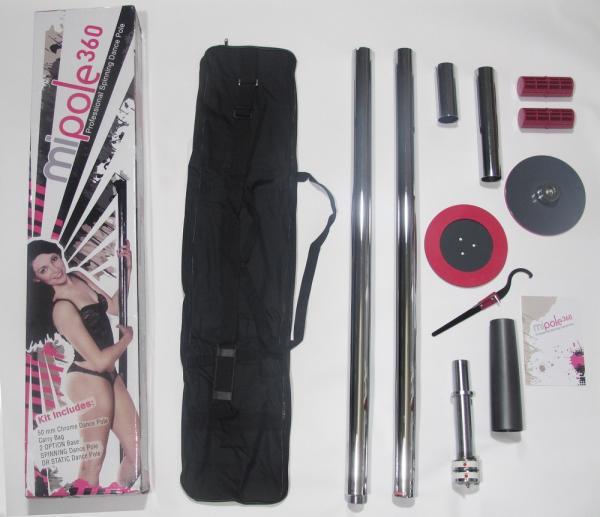 Mi-pole Professional Spinning Dance Pole 9ft/pads - Extras - www.Coyha.com