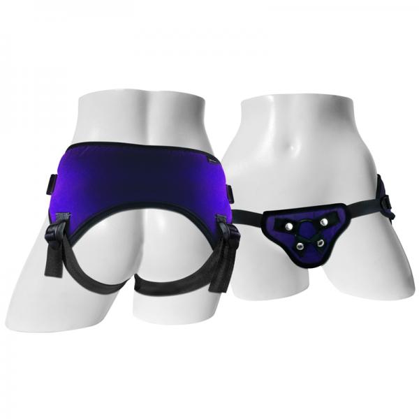 Sportsheets Purple Lush Strap On O/S - Dildos - www.Coyha.com