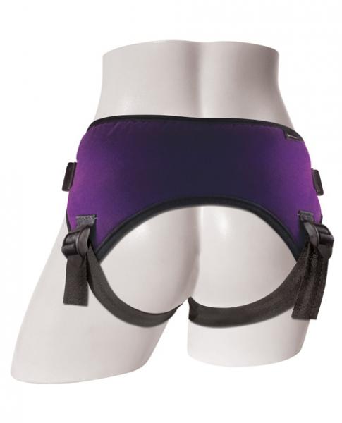 Sportsheets Purple Lush Strap On O/S - Dildos - www.Coyha.com