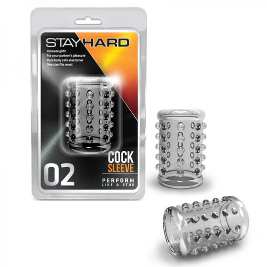 Stay Hard Cock Sleeve 02 Clear - Men's Toys - www.Coyha.com