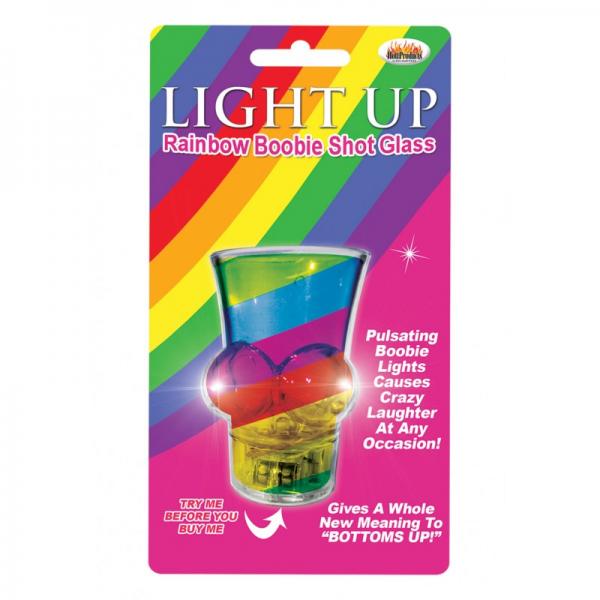 Light Up Rainbow Boobie Shot Glass - Extras - www.Coyha.com