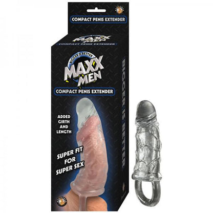 Maxx Men Compact Penis Sleeve Clear - Men's Toys - www.Coyha.com