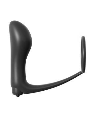 Anal Fantasy Ass Gasm Cockring Vibrating Butt Plug Black - Anal Toys - www.Coyha.com