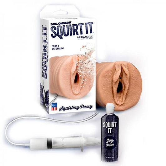 Squirt It - Squirting Pussy Caramel - Men's Toys - www.Coyha.com