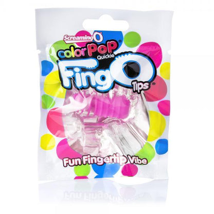 Screaming O Colorpop Fingo Tip Pink - Vibrators - www.Coyha.com