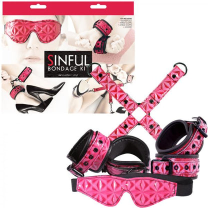 Sinful Bondage Kit Pink - Bondage - www.Coyha.com