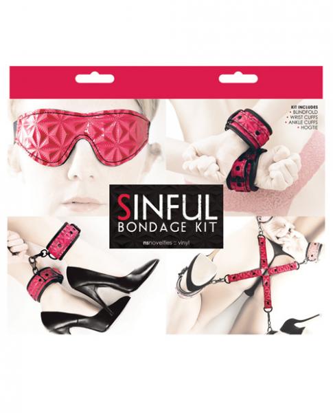 Sinful Bondage Kit Pink - Bondage - www.Coyha.com