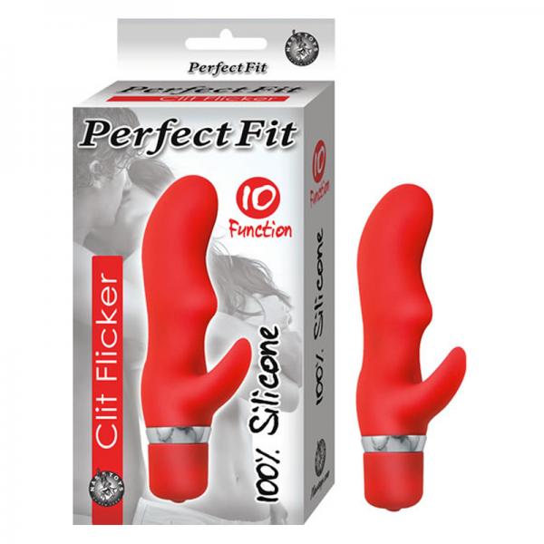 Perfection Fit Clit Flicker Red Vibrator - Vibrators - www.Coyha.com