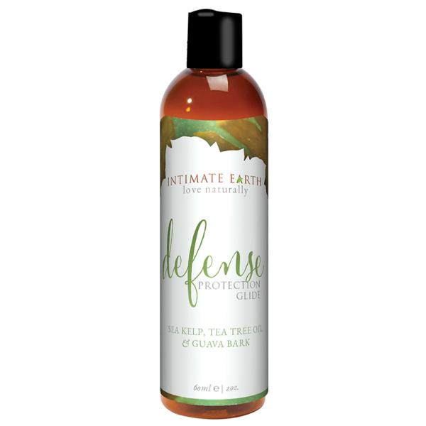 Intimate Earth Defense Protection Glide 2oz - Lubes & Lotions - www.Coyha.com