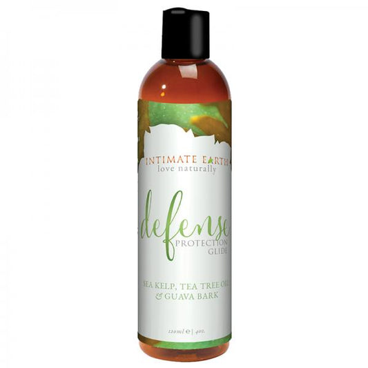 Intimate Earth Defense Protection Glide 4oz - Lubes & Lotions - www.Coyha.com