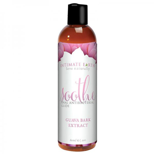 Intimate Earth Soothe Anal Anti-Bacterial Glide 2oz - Lubes & Lotions - www.Coyha.com