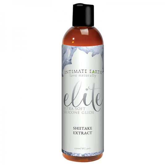 Intimate Earth Elite Silicone Shiitake Glide 4oz - Lubes & Lotions - www.Coyha.com