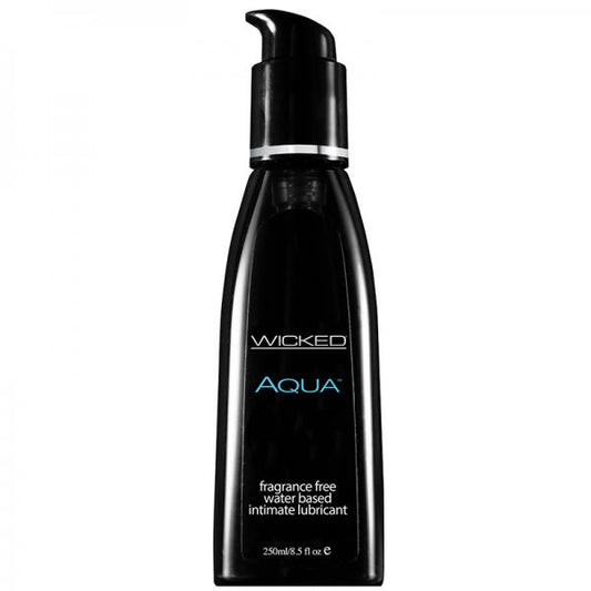 Wicked Aqua 8.5oz Fragrance Free Lubricant - Lubes & Lotions - www.Coyha.com