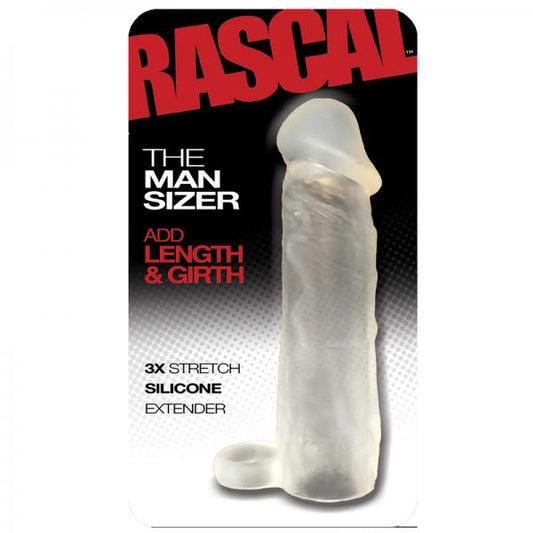 Rascal Man Sizer Clear Penis Extension - Men's Toys - www.Coyha.com