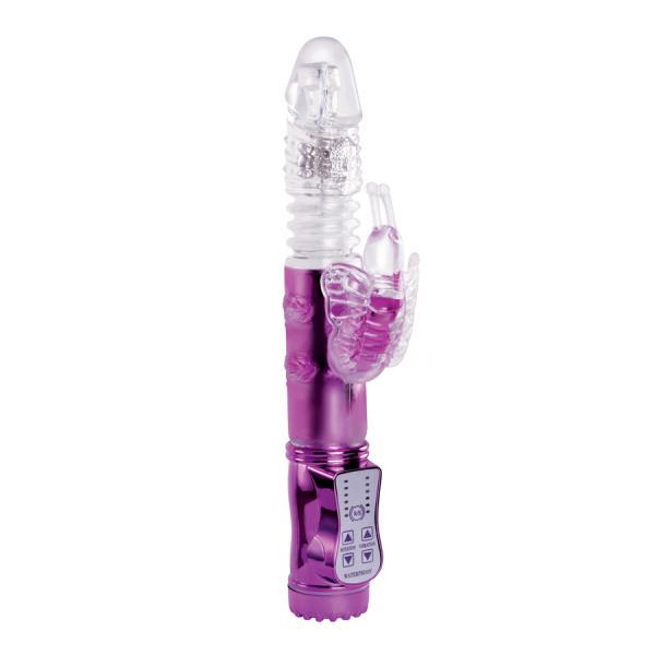 Wyld Vibes Butterfly Purple Rabbit Vibrator - Vibrators - www.Coyha.com