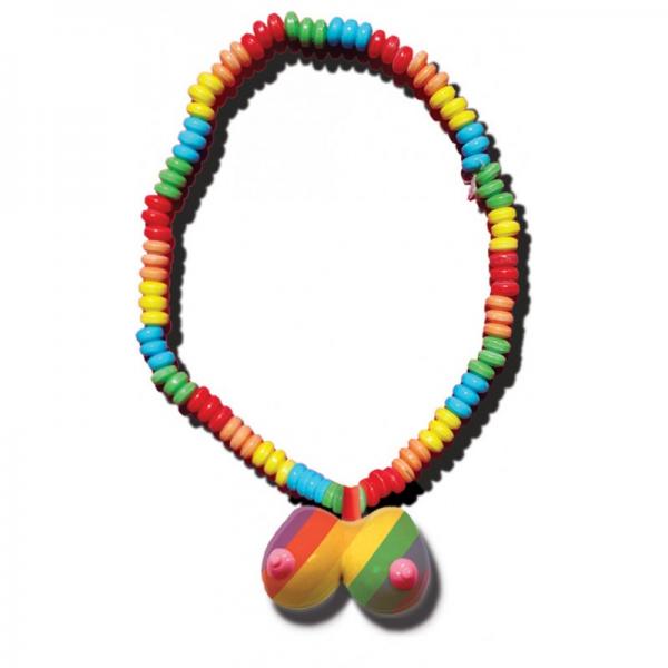 Rainbow Boobie Candy Necklace - Extras - www.Coyha.com