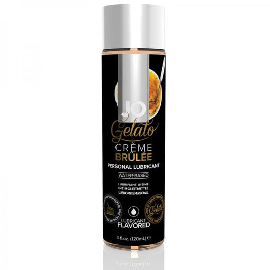 JO Gelato Flavored Lubricant Creme Brulee 4oz - Lubes & Lotions - www.Coyha.com