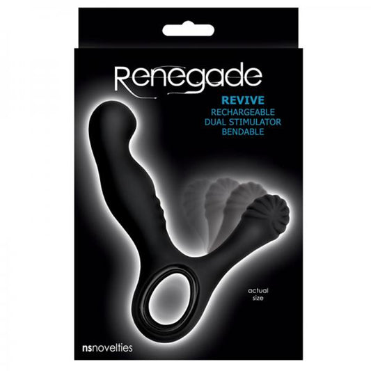 Renegade Revive Prostate Massager Black - Anal Toys - www.Coyha.com