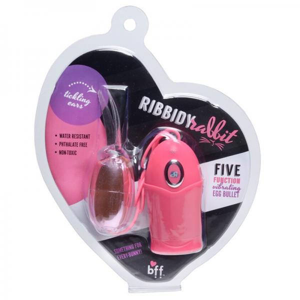 Ribbidy Rabbit Egg Bullet Vibrator Pink - Vibrators - www.Coyha.com