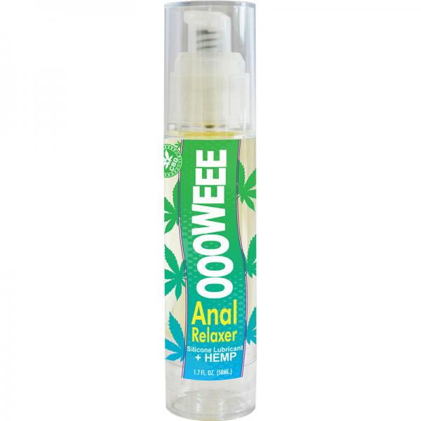 Ooowee Anal Relaxing Silicone Lubricant With Hemp Seed Oil 1.7 Oz Bottle - Lubes & Lotions - www.Coyha.com