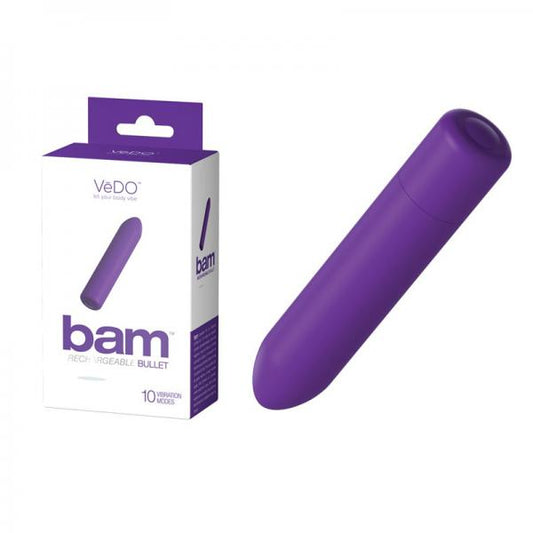 Vedo Bam Rechargeable Bullet - Into You Indigo - Vibrators - www.Coyha.com